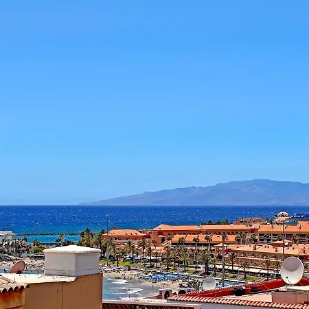 Sea View Apartment In 150 M To Las Vistas Beach Arona (Tenerife)